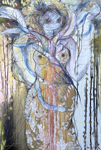 Éphémère van Emilie Teillaud, Schilderij te koop op Singulart