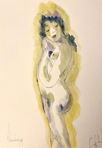 Abandonner van Emilie Teillaud, Werk op papier te koop op Singulart