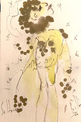 Se libérer van Emilie Teillaud, Werk op papier te koop op Singulart