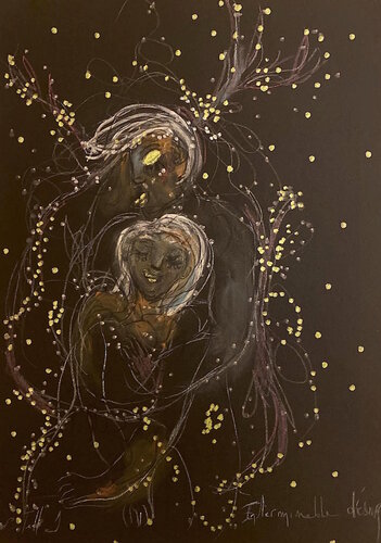 Interminable désir van Emilie Teillaud, Tekening te koop op Singulart