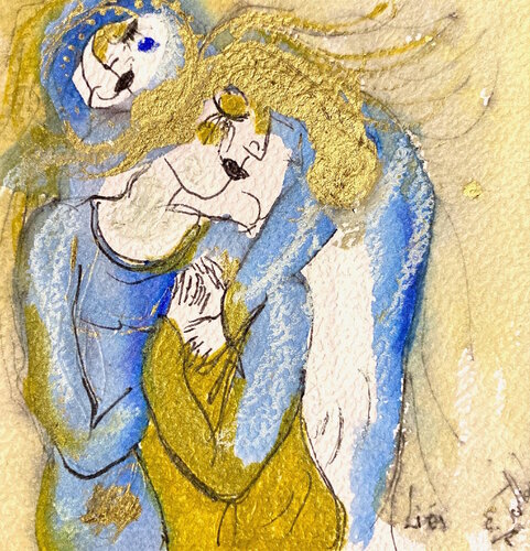 Liés van Emilie Teillaud, Tekening te koop op Singulart