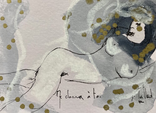 Me donner à toi van Emilie Teillaud, Tekening te koop op Singulart