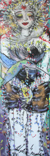 Babylone la grande van Emilie Teillaud, Schilderij te koop op Singulart