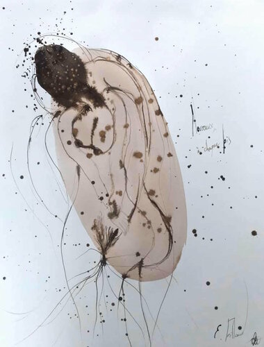 Nouveaux à chaque fois van Emilie Teillaud, Werk op papier te koop op Singulart
