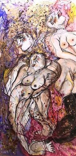 Tout réinventer van Emilie Teillaud, Schilderij te koop op Singulart