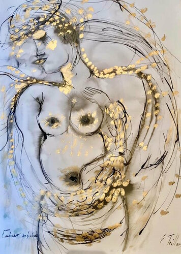 Embrasser son histoire di Emilie Teillaud, Opera su carta in vendita su Singulart