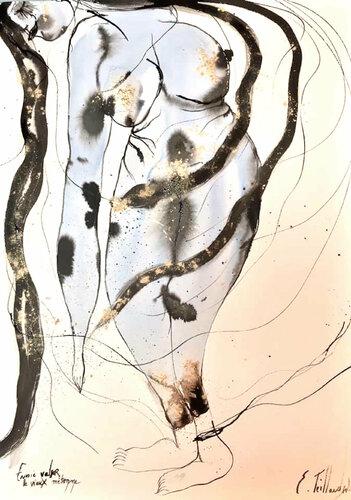 Envoie valser le vieux métronome di Emilie Teillaud, Opera su carta in vendita su Singulart