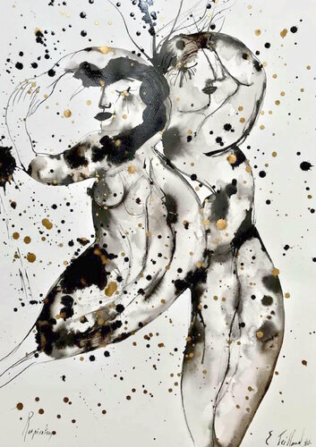 Respiration van Emilie Teillaud, Werk op papier te koop op Singulart