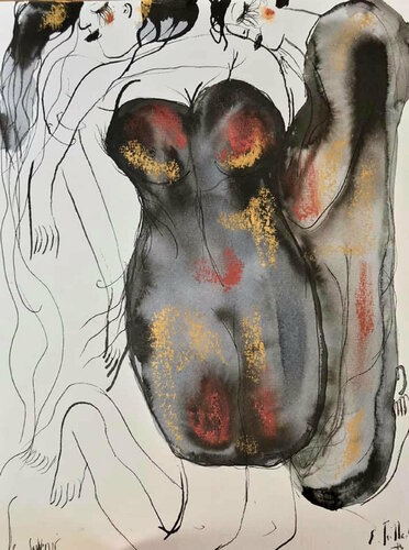 Se souvenir van Emilie Teillaud, Tekening te koop op Singulart