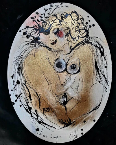 La paix du coeur van Emilie Teillaud, Schilderij te koop op Singulart