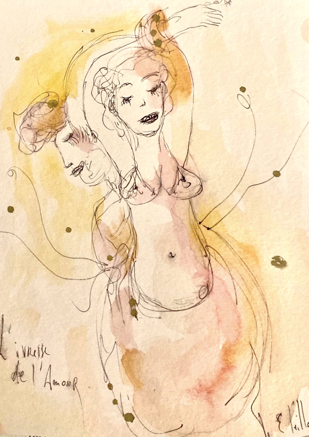 L'ivresse de l'amour Emilie Teillaud