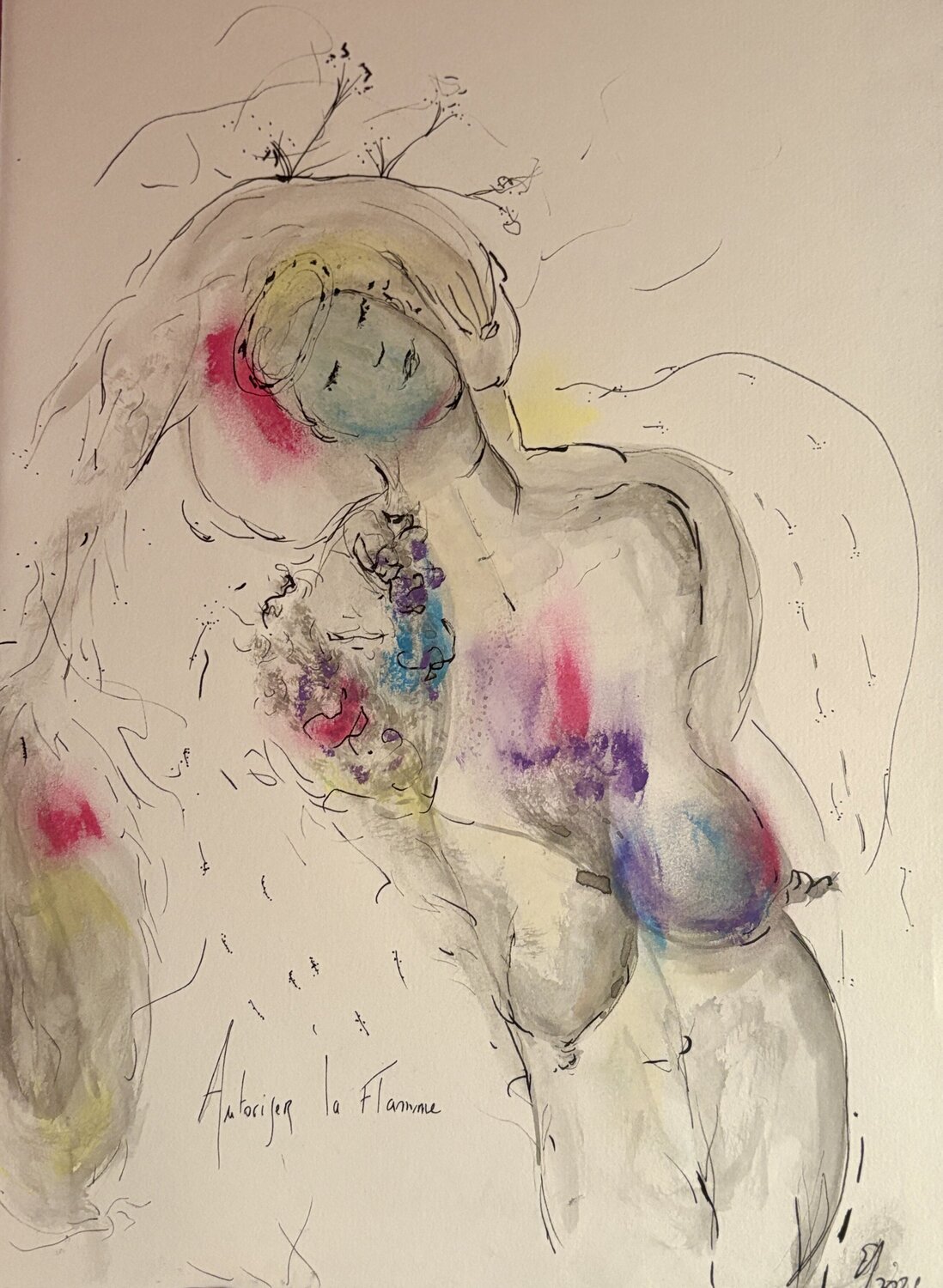 Autoriser la flamme Emilie Teillaud