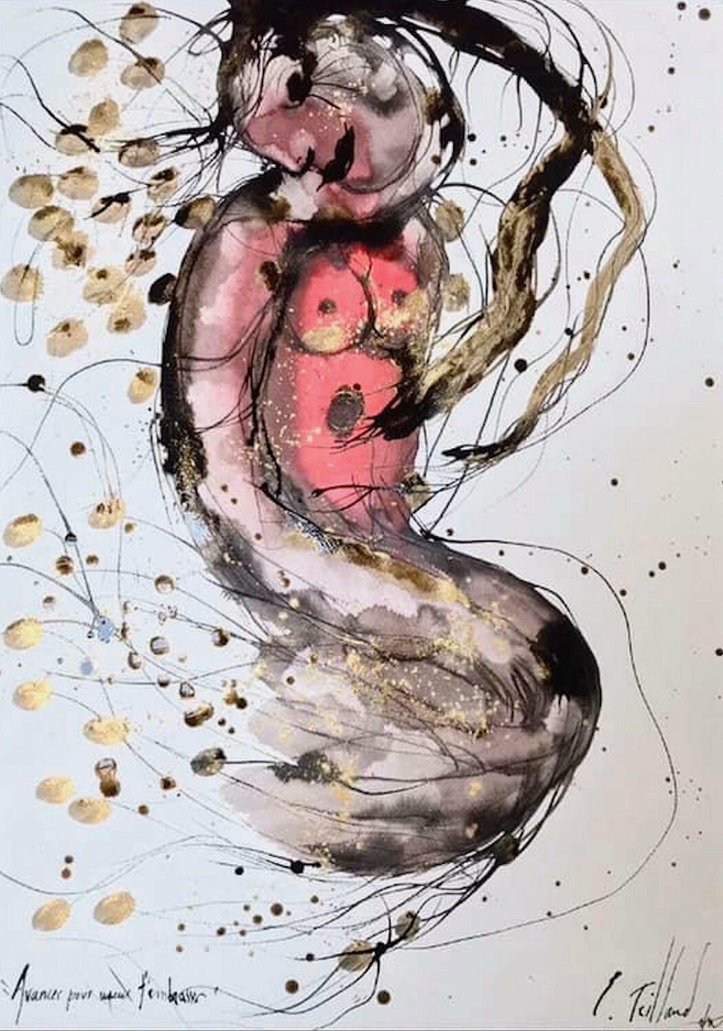 Avancer pour mieux t'embrasser Emilie Teillaud