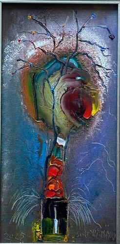 Digibird van Soile Yli-Mäyry, Schilderij te koop op Singulart