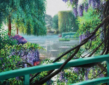 Monet's Morning Emil Aziz