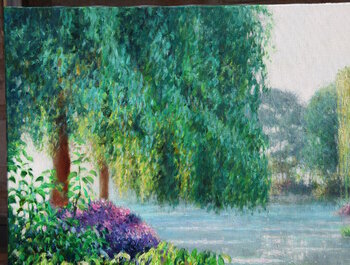 Monet's Morning Emil Aziz
