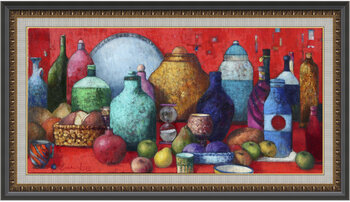 Red Still Life Emil Aziz