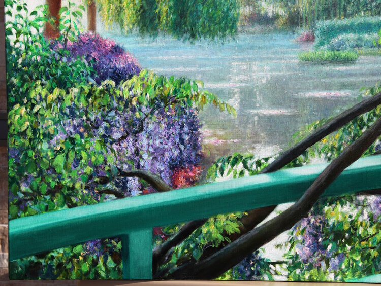 Monet's Morning Emil Aziz