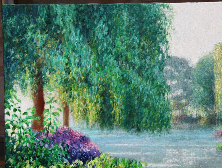 Monet's Morning Emil Aziz