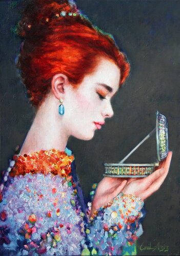 The New Gift van Emil Aziz, Schilderij te koop op Singulart