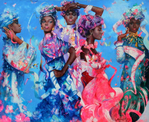 Vogue di Emil Aziz, Pittura in vendita su Singulart