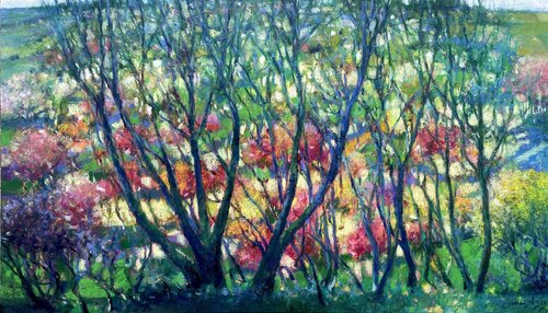 Afternoon di Emil Aziz, Pittura in vendita su Singulart
