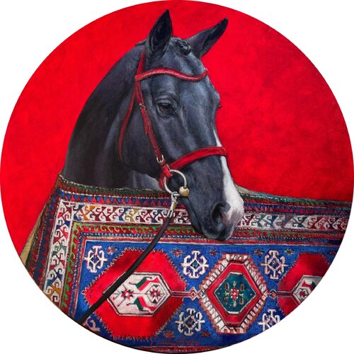 Karabakh Horse II van Emil Aziz, Schilderij te koop op Singulart