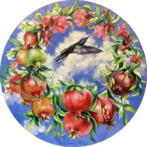 Life Circle II by Emil Aziz, Painting for Sale on Singulart