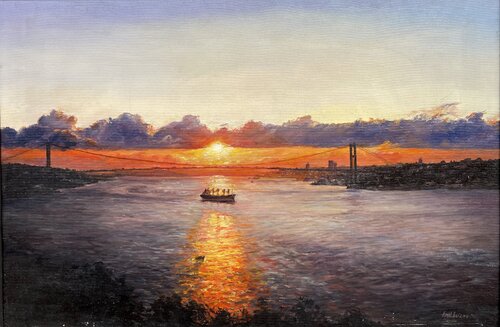 Istanbul di Emil Aziz, Pittura in vendita su Singulart