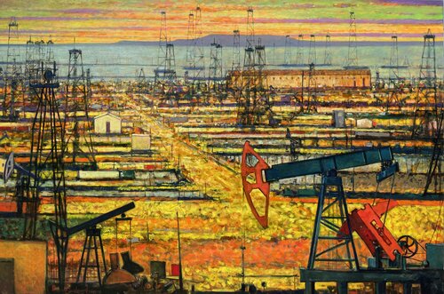 Baku Oil Fields - the black gold Emil Aziz
