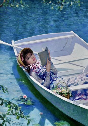 A New Novel di Emil Aziz, Pittura in vendita su Singulart