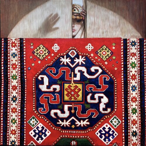 Karabakh Carpet de Emil Aziz, Pintura a la venta en Singulart
