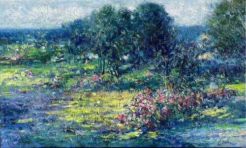 Village Memories di Emil Aziz, Pittura in vendita su Singulart