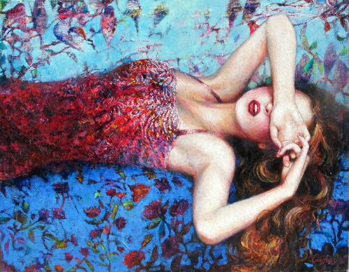 Dreamer van Emil Aziz, Schilderij te koop op Singulart