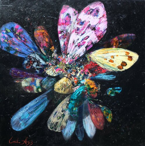 The Last Flower van Emil Aziz, Schilderij te koop op Singulart