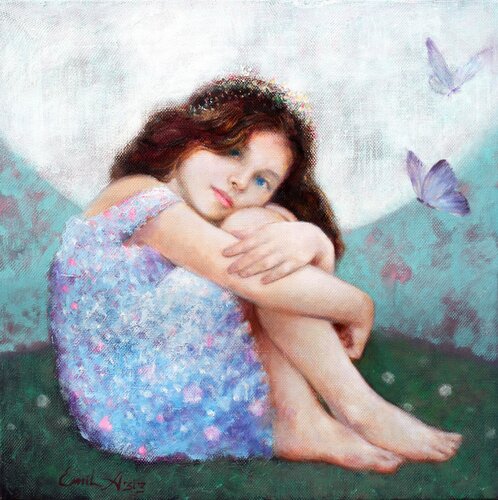 Dreamer di Emil Aziz, Pittura in vendita su Singulart