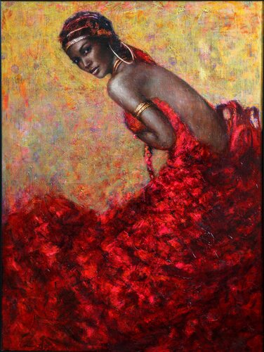 Rouge van Emil Aziz, Schilderij te koop op Singulart