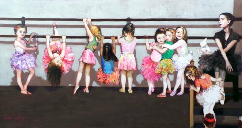 First Day at Ballet Class Emil Aziz