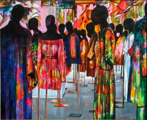 Art and Design van Emil Aziz, Schilderij te koop op Singulart