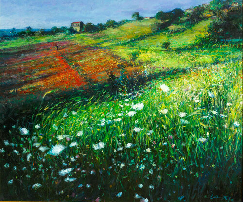 After Rain van Emil Aziz, Schilderij te koop op Singulart