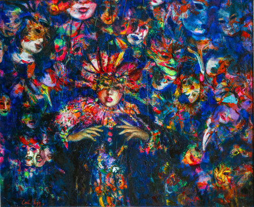 New World Order van Emil Aziz, Schilderij te koop op Singulart