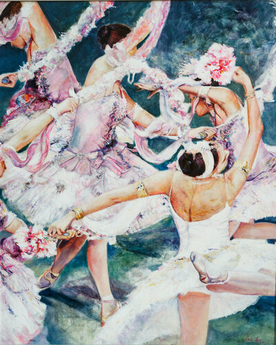 Sent of a Dance van Emil Aziz, Schilderij te koop op Singulart
