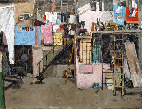 Neighborhood van Emil Aziz, Schilderij te koop op Singulart