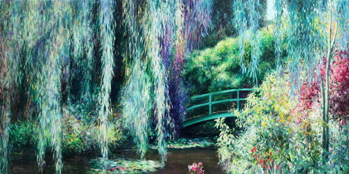 Monet's Dream van Emil Aziz, Schilderij te koop op Singulart