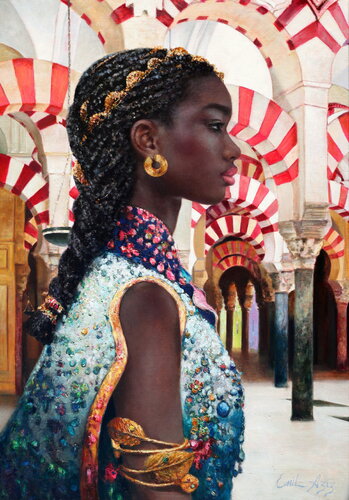 Andalusia van Emil Aziz, Schilderij te koop op Singulart