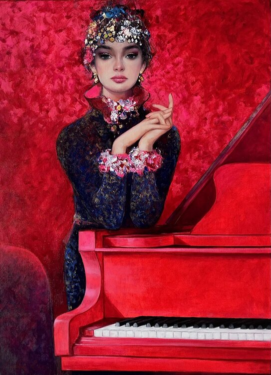 Pink Piano Emil Aziz