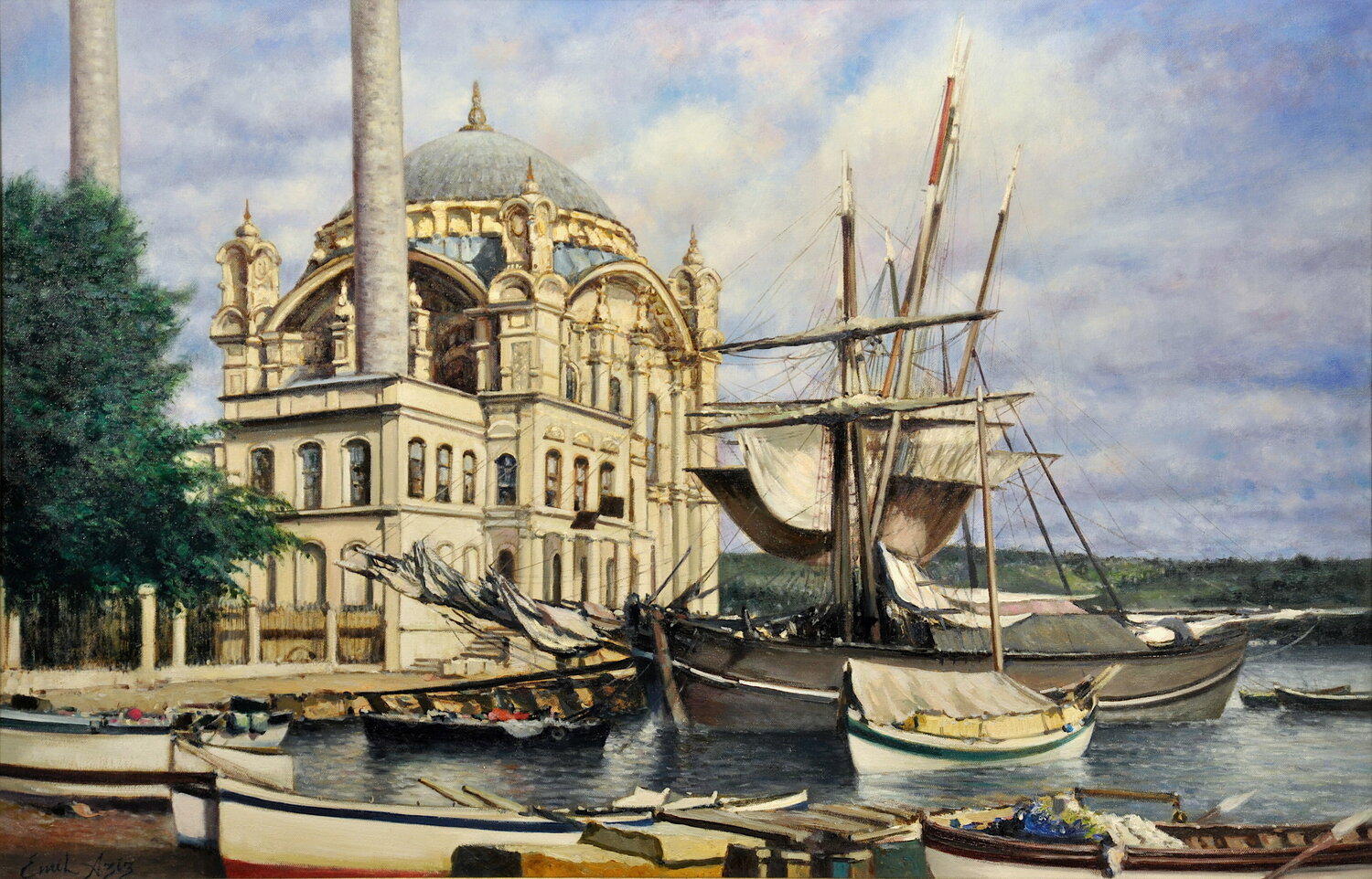 Ortakoy Mosque Emil Aziz