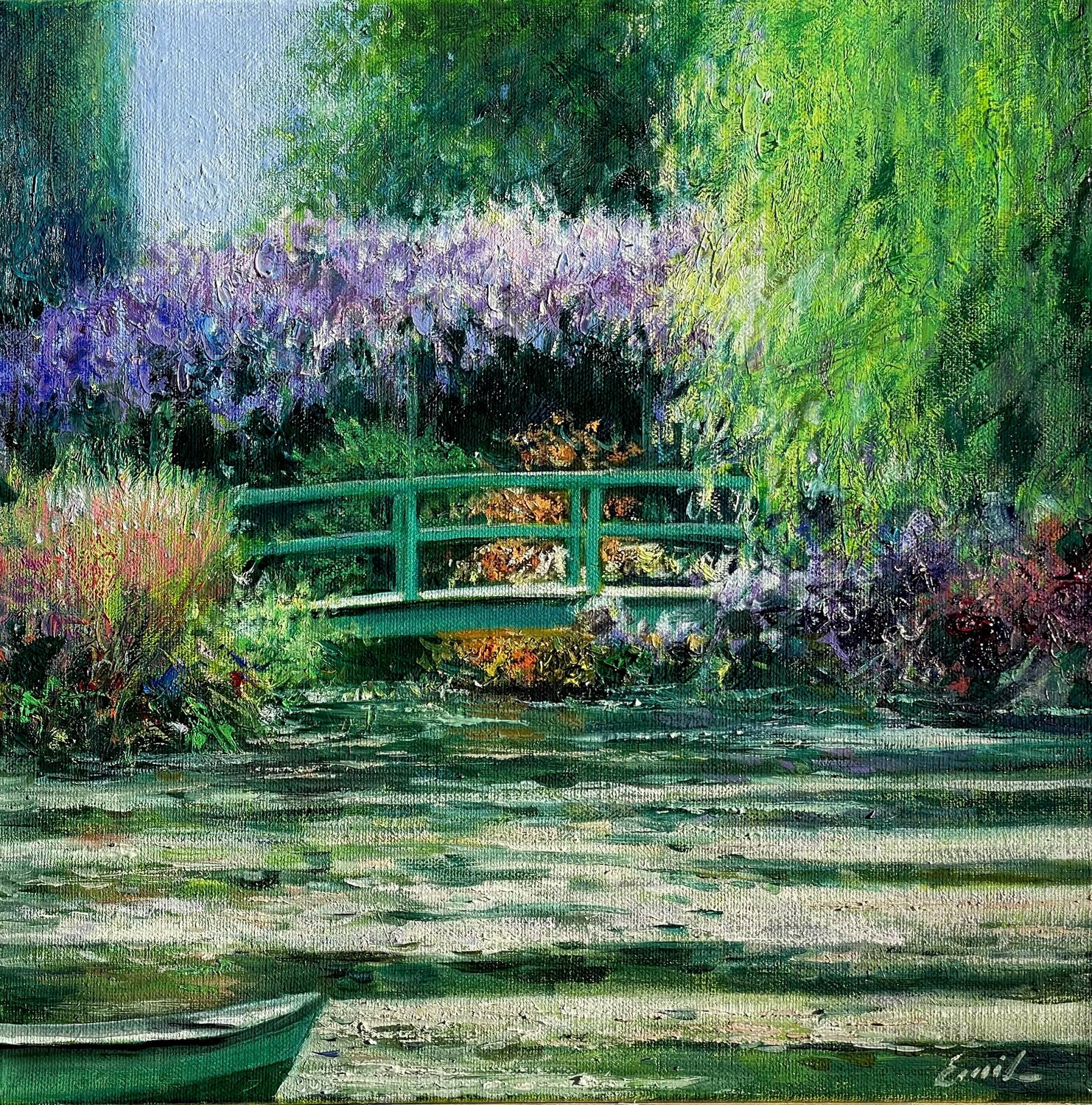 Monet’s Bridge Emil Aziz