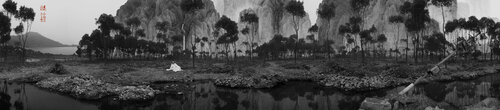 THE PEACH COLONY: THE MIND LANDSCAPE OF XIE YOUYU 2/2 par Yang Yongliang 杨泳梁, Édition en vente sur Singulart