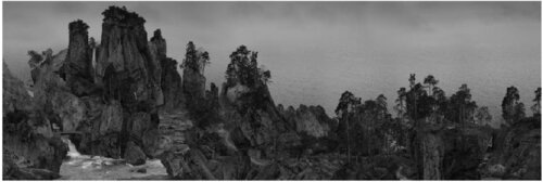 Intimate Scenery of Rivers and Mountains 2/5 par Yang Yongliang 杨泳梁, Édition en vente sur Singulart